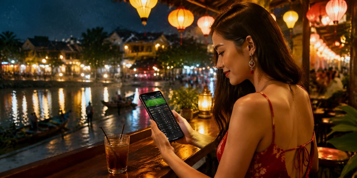 Giao diện nền tảng 559 trên thiết bị di động với bảng tỷ lệ cược thể thao và trò chơi casino